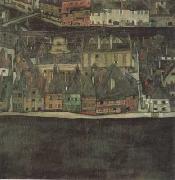 Egon Schiele, The Samll city III (mk12)